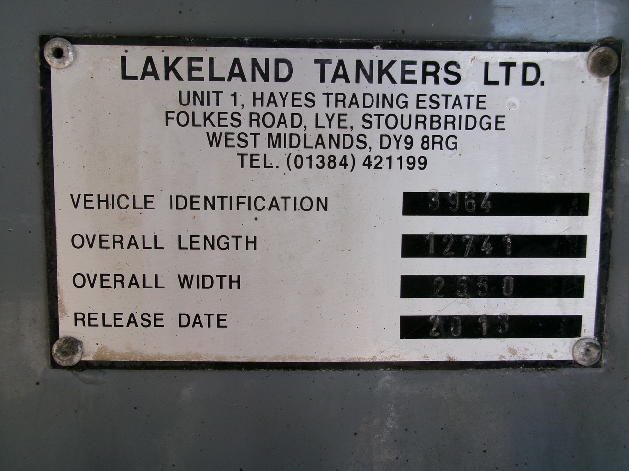 Lakeland Tankers Fuel tank alu 42.8 m3 / 6 comp + pump - crédit-bail Lakeland Tankers Fuel tank alu 42.8 m3 / 6 comp + pump: photos 34