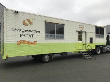 Netam-Fruehauf Mobiel Cafetaria/ Food Truck (B/E rijbewijs) - Semi-remorque