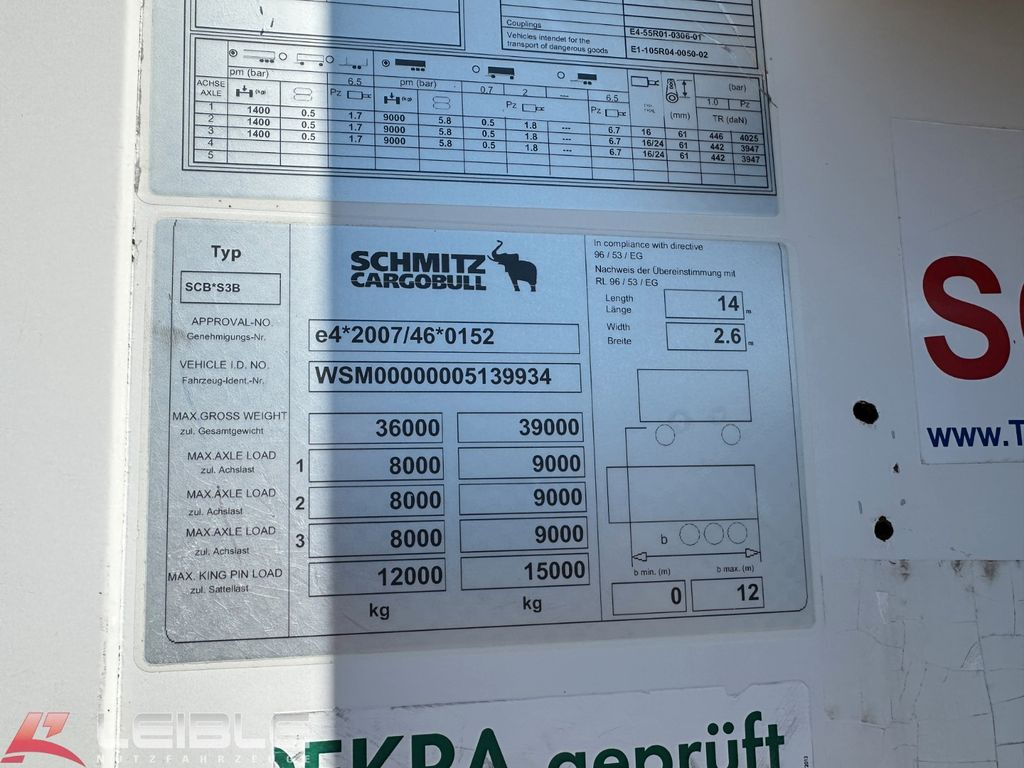 Semi-remorque frigorifique Schmitz Cargobull SKO24/L COOL*Doppelstock*2.997Std*Liftachse*: photos 14