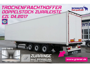 Semi-remorque fourgon Schmitz Cargobull SKO 24/ ZURRLEISTE / LASI/DOPPELSTOCK  ZURRINGE: photos 1