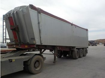  2007 Weightlifter Tri Axle Insulated Bulk Tipping Trailer c/w WLI, Easy Sheet (Plating Certificate Available, Tested 05/20) - Semi-remorque benne