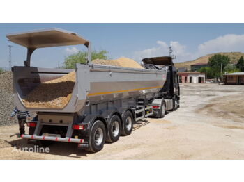 Semi-remorque benne GURLESENYIL tipper semi trailers