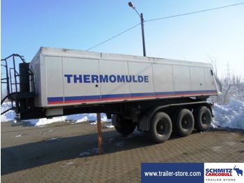 Meierling Tipper alu-square sided body Insulated Hollow - Semi-remorque benne