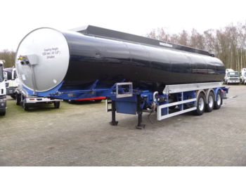 GRW Fuel / heavy oil tank alu 45 m3 / 1 comp + pump - Semi-remorque citerne