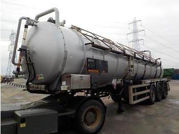 Semi-remorque citerne Whale Tanker Tri Axle Tanker Trailer