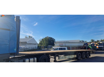 Krone SD Plateau mit Steckrungensicken - Semi-remorque plateau