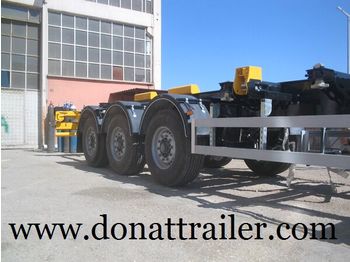 DONAT Container Chassis Semitrailer - Extendable - Semi-remorque porte-conteneur/ Caisse mobile