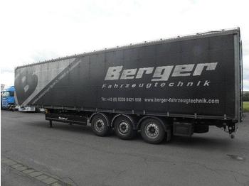  Berger, Sattelauflieger SAPL 24LTP, Leicht - Semi-remorque rideaux coulissants
