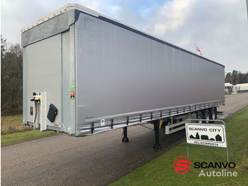 Hangler SDS-H 420 3-aks XL-godkendt + hævetag - Semi-remorque rideaux coulissants