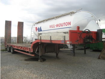 ASCA Machine carrier semi trailer - Semi-remorque surbaissé