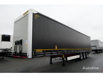 Semi-remorque rideaux coulissants Wielton CURTAINSIDER / STADNARD / COILMULD - 9 M / LFITED AXLE /: photos 2