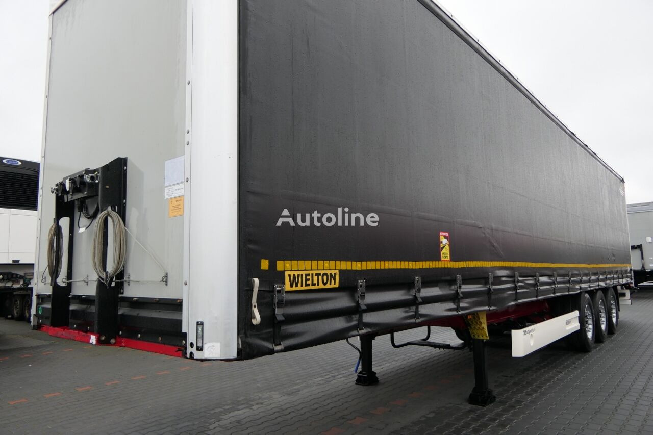 Semi-remorque rideaux coulissants Wielton CURTAINSIDER / STADNARD / COILMULD - 9 M / LFITED AXLE /: photos 21