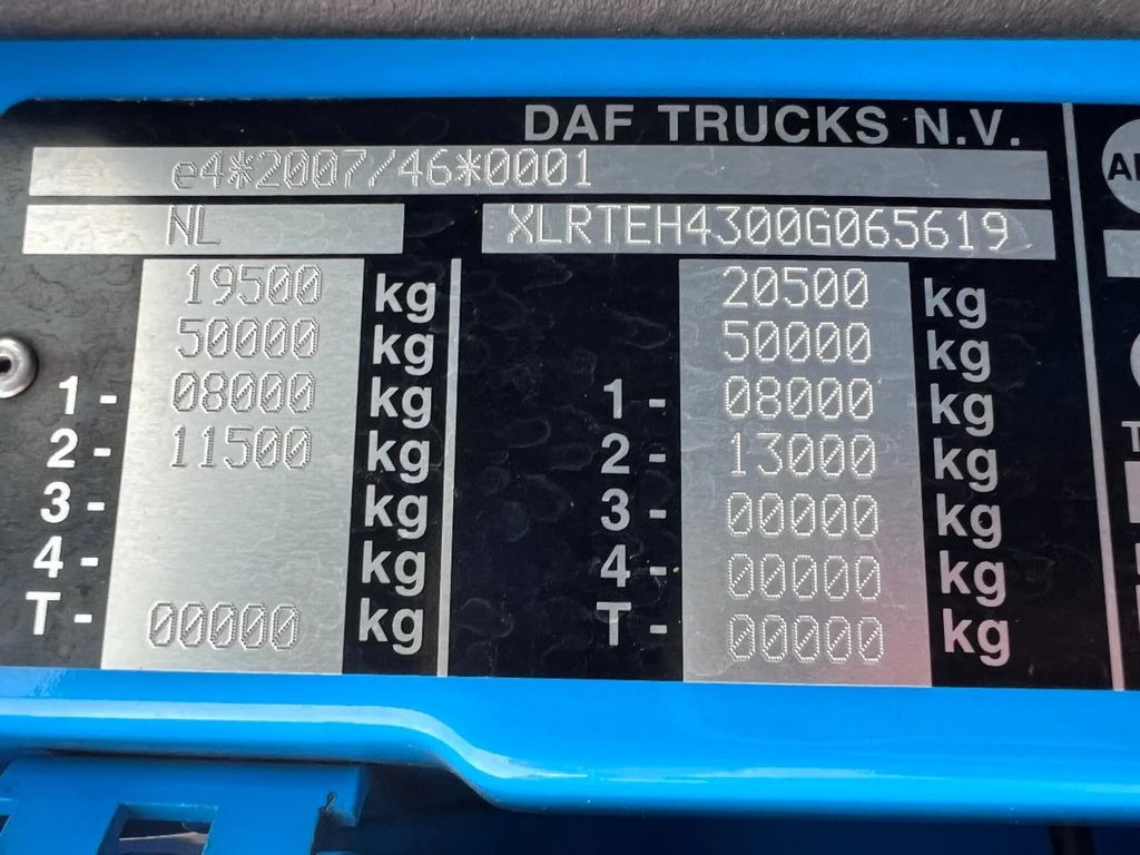 Tracteur routier DAF XF 410 SC 4X2 EURO 6: photos 10