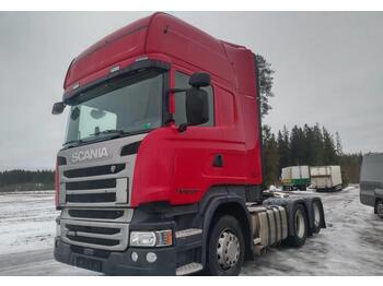 Tracteur routier Scania R450 6x2 takateliveturi, Euro6,500tkm: photos 1