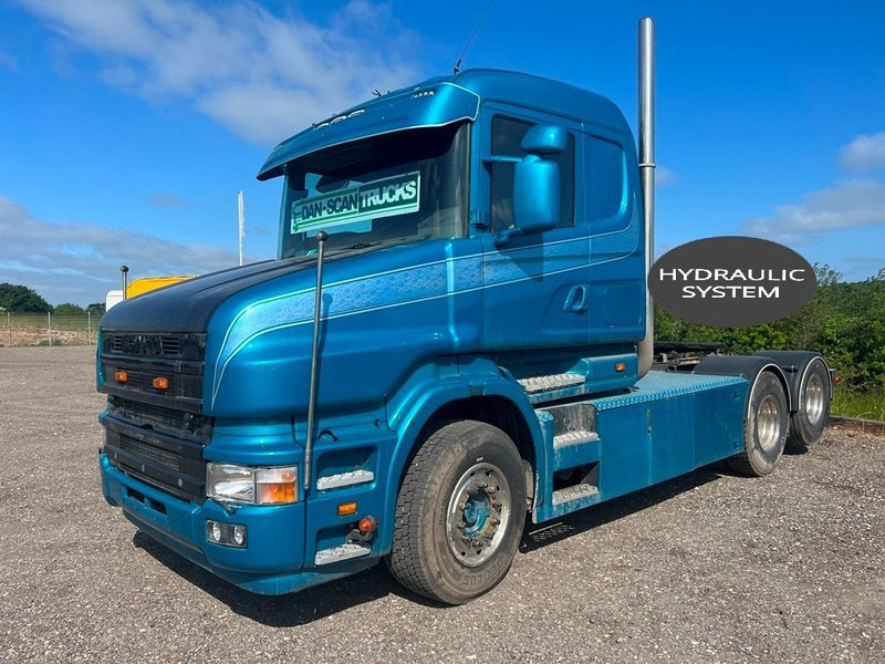 Tracteur routier Scania T164-480 V8 Steel / Air suspension. Hydr. system.: photos 3