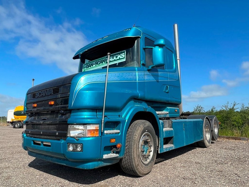 Tracteur routier Scania T164-480 V8 Steel / Air suspension. Hydr. system.: photos 9