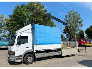 Camion à rideaux coulissants MERCEDES-BENZ Atego 1218