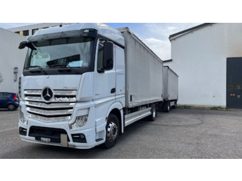 Camion à rideaux coulissants MERCEDES-BENZ Actros 1845