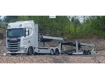 Camion porte-voitures SCANIA S 580