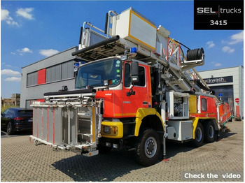 Camion de pompier MAN FE 27.410 /6x6 / Rettungstreppe: photos 3