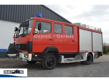 Camion de pompier Mercedes-Benz 814D-6Zylinder -Oldtimer-37764km-Feuerwehr-TOP: photos 1