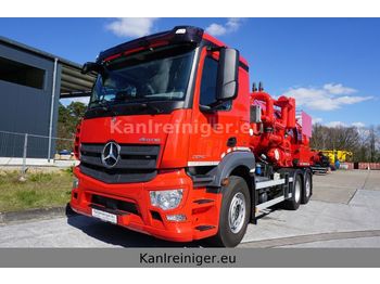 Camion hydrocureur Mercedes-Benz Antos 2840  6x2  2xVakuumpumpe: photos 1