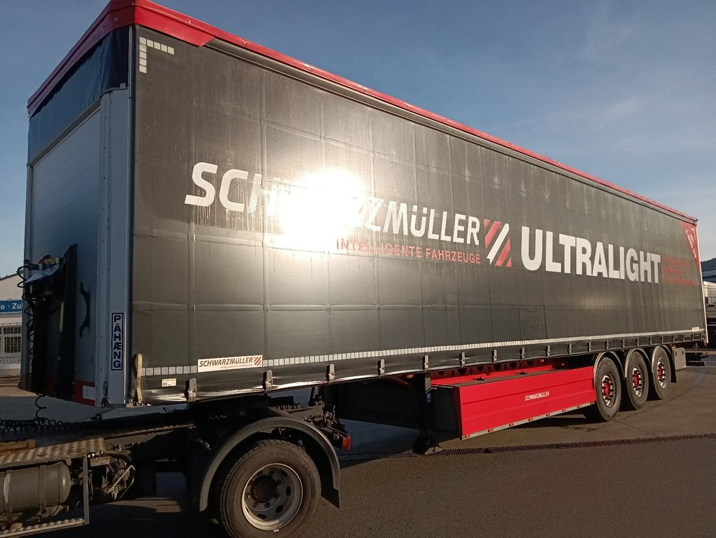 Schwarzmüller 3-A-ULTRALIGHT-Pal-Kiste Liftachse SAF 5680kgTÜV  - Semi-remorque rideaux coulissants: photos 5