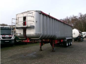 Fruehauf Tipper trailer alu 52 m3 + tarpaulin - Semi-remorque benne: photos 1