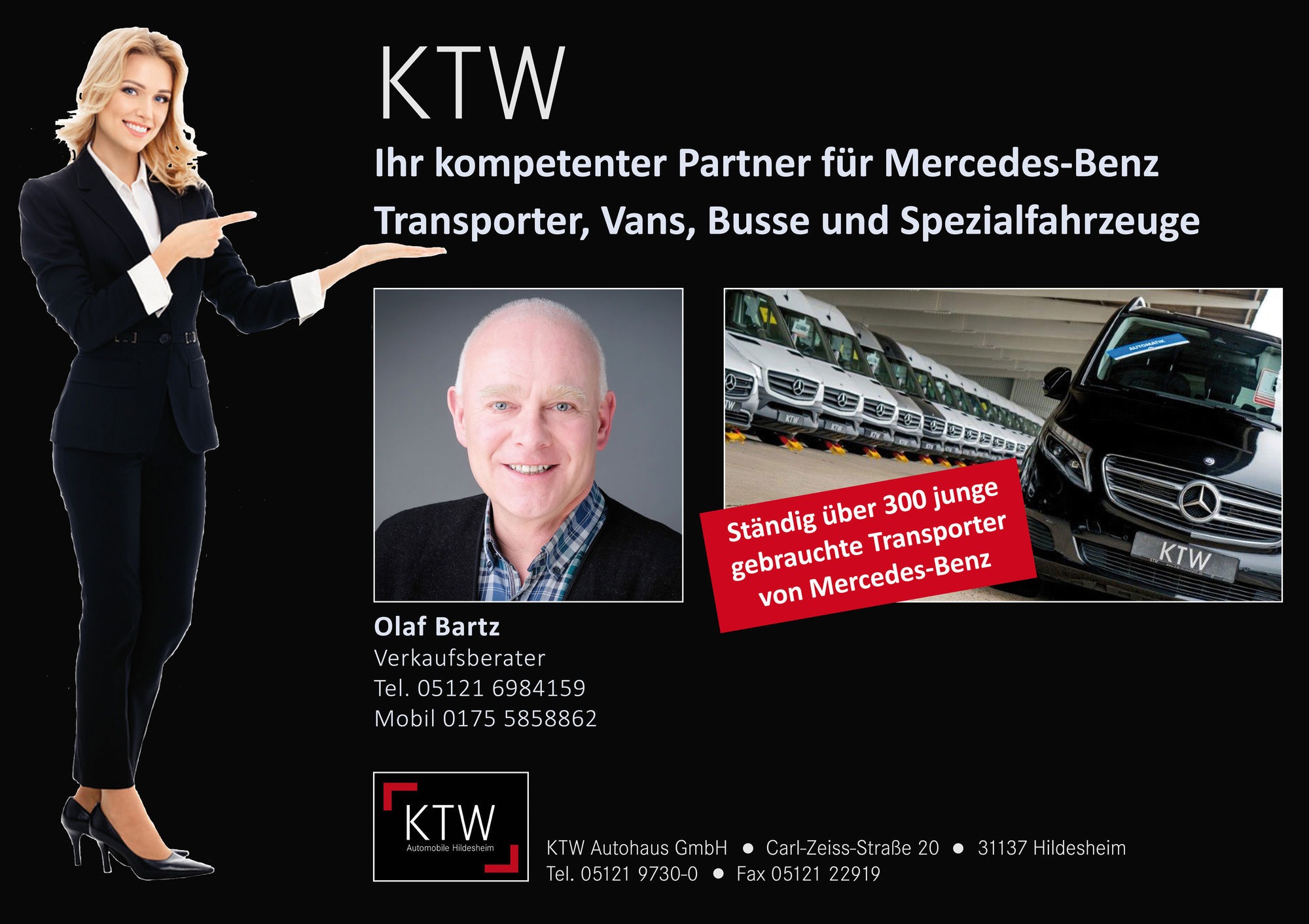 KTW Autohaus GmbH - Véhicules utilitaires MERCEDES-BENZ Sprinter - Année: 2024, plate-forme de chargement undefined: photos 1