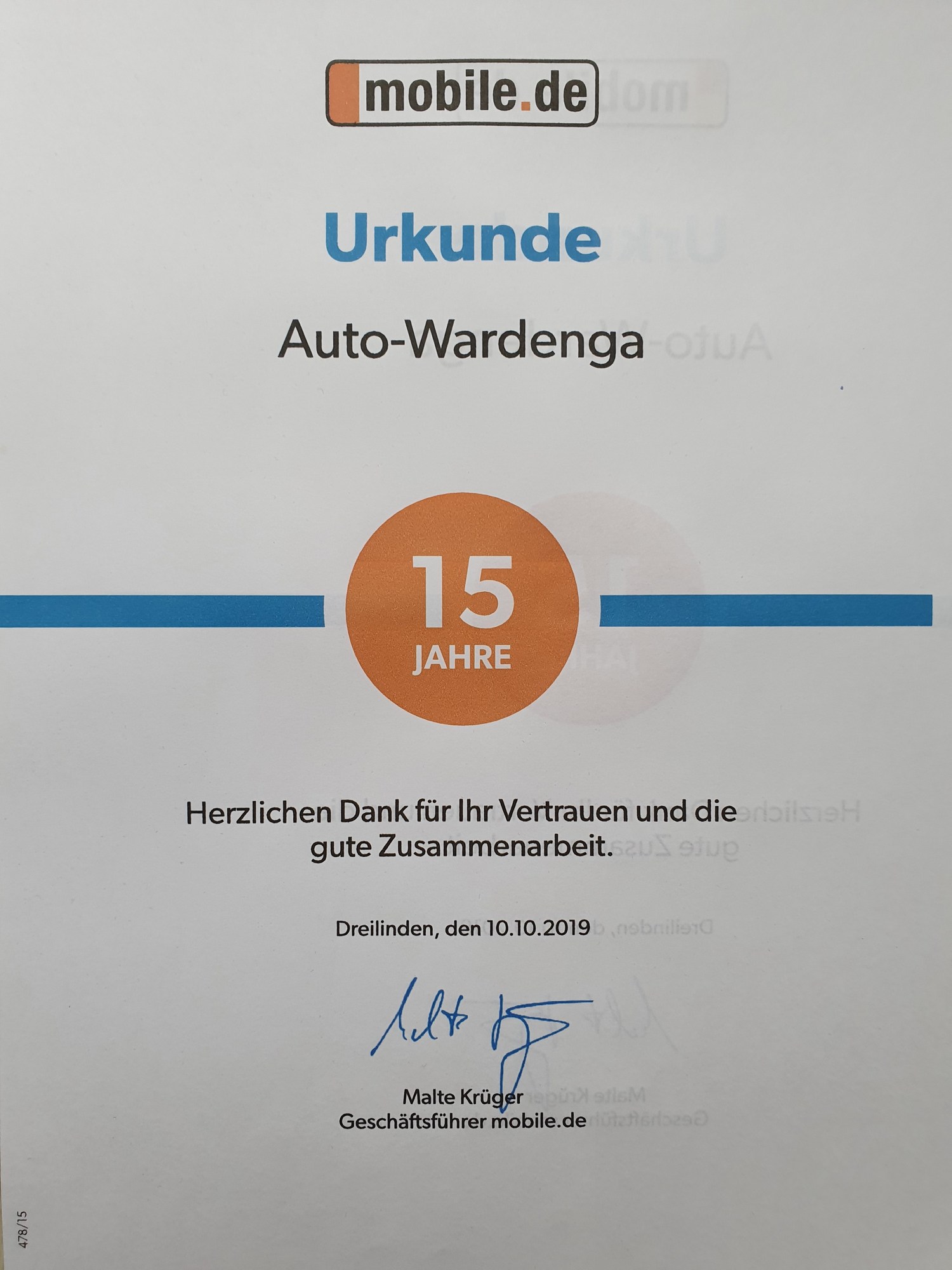 Auto-Wardenga - Annonce de vente undefined: photos 1