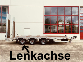 Remorque porte-engin surbaissée Möslein  31 t Tridem- Tieflader 3 Achs, 8 m LadeflächeNe: photos 2