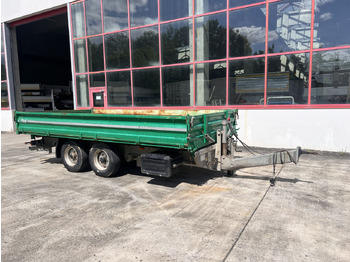Remorque benne TK  Tandemkipper- Tieflader, wenig Benutzt: photos 2