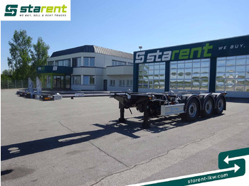 Semi-remorque porte-conteneur/ Caisse mobile D-TEC