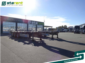 Semi-remorque porte-conteneur/ Caisse mobile neuf D-TEC Portmaster 1x20 / 2x20 / 1x30 / 1x40 / 1x45: photos 3