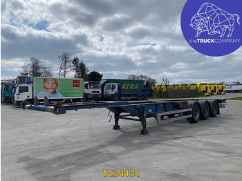 Semi-remorque porte-conteneur/ Caisse mobile TURBO'S HOET