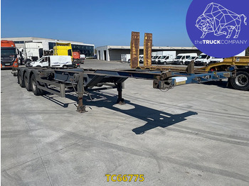 Semi-remorque porte-conteneur/ Caisse mobile TURBO'S HOET