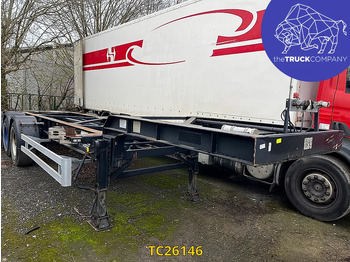 Semi-remorque porte-conteneur/ Caisse mobile TURBO'S HOET