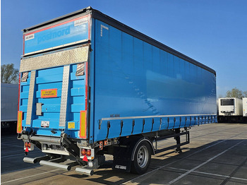 Semi-remorque rideaux coulissants Kelberg D400V/XL/ZL/BPW 1 AXLE CITY TAILLIFT: photos 2