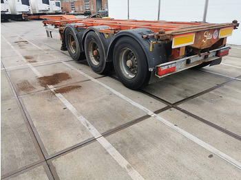 Semi-remorque porte-conteneur/ Caisse mobile Nooteboom FT 43 03 V lift axle; BPW: photos 5