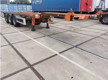 Semi-remorque porte-conteneur/ Caisse mobile Nooteboom FT 43 03 V lift axle; BPW: photos 3