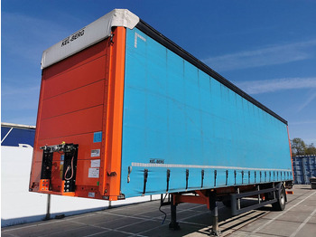 Semi-remorque rideaux coulissants