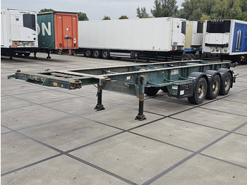 Semi-remorque porte-conteneur/ Caisse mobile VAN HOOL