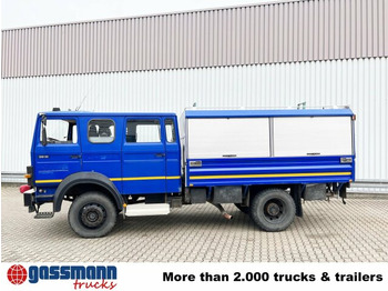 Camion de pompier Iveco 120-23 AW 4x4 Doka, V8-Motor, Gerätewagen,: photos 2