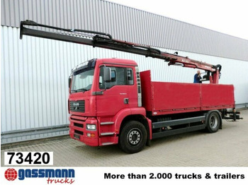 Camion plateau MAN TGA 18.360