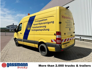 Balayeuse de voirie Mercedes-Benz Sprinter 516 KA 4x2, KaRo Hochdruckspüler: photos 5