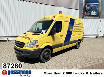 Balayeuse de voirie MERCEDES-BENZ Sprinter 516
