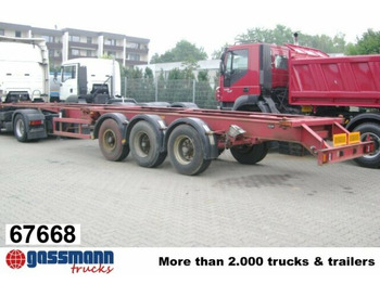Semi-remorque porte-conteneur/ Caisse mobile