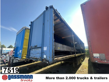 Semi-remorque plateau