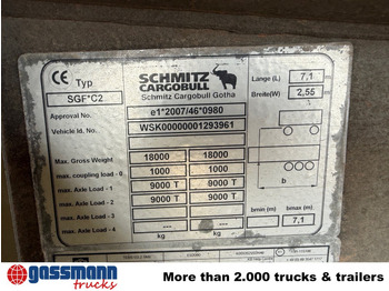Remorque benne Schmitz Cargobull ZKI 18-4.9, Alu-Bordwände, ca. 10m³: photos 3