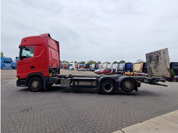 Camion porte-conteneur/ Caisse mobile Scania S500 NGS Highline 6x2 - BDF - Full air - Loadlift - Navi - Retarder: photos 4